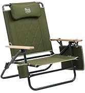 Taimonik リクライニングチェア キャンプ椅子 カーキ１個　ブラック１個 楽天市場】Taimonik リクライニングチェア キャンプ椅子 4way 仮眠